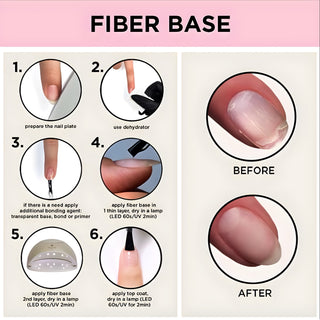 Fiber Base Shimmer Nude