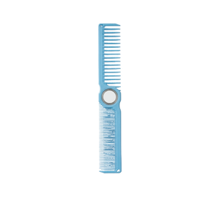 Blue Spining Hair Cutting Comb