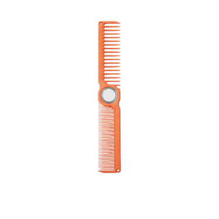 Orange Spining Hair Cutting Comb